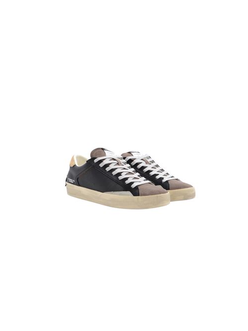 TENNIS F.GOMMA BLK TAUPE CRIME LONDON | 1100911820CPBLK GREY